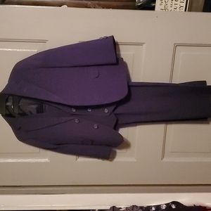 Boys 3-piece Chaps dark blue suit, size 4T